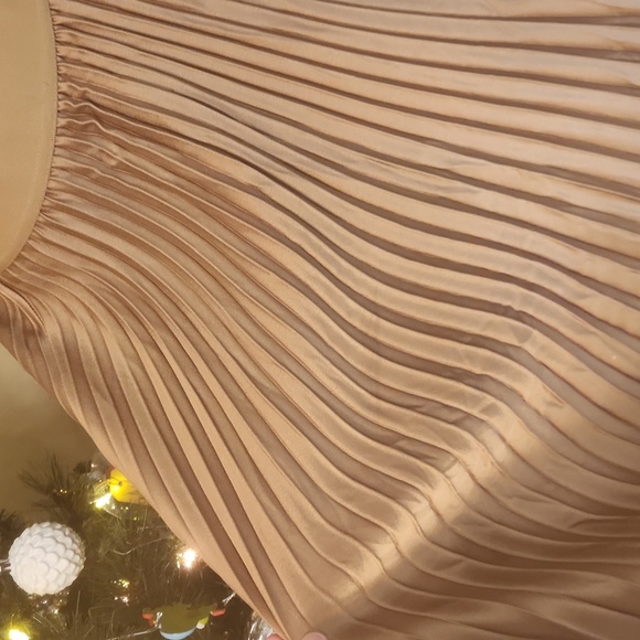 NWT H&M, gold skirt - Picture 3 of 8